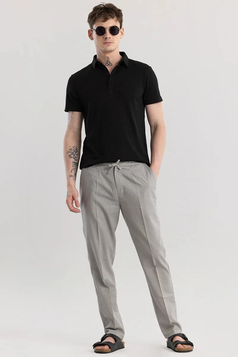 Snitch Black Meteor Black Polo T-Shirt for Men | Best Price UAE