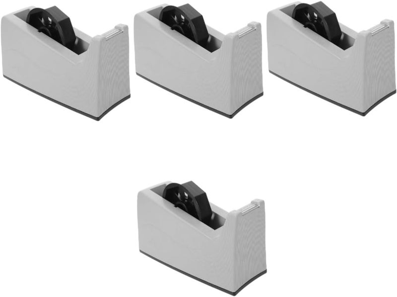 4 Pack Desktop Tape Dispenser And Cutter For Office Craft Room Organized Workspace - Image 1
