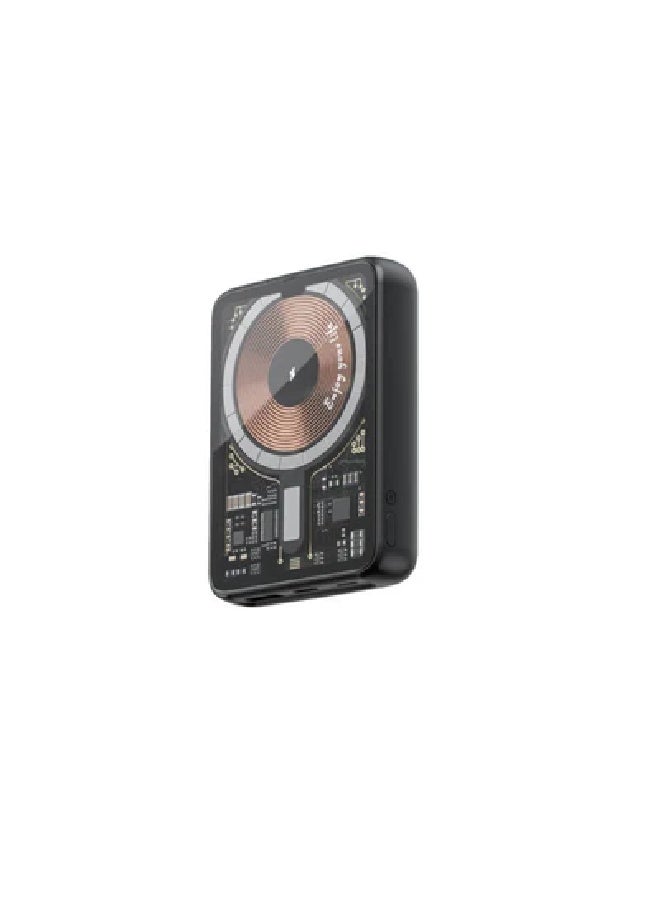 جرين ليون بنك الطاقة Chambers MagSafe 10000mAh (CNCHMAGPBI0BK) - Image 1