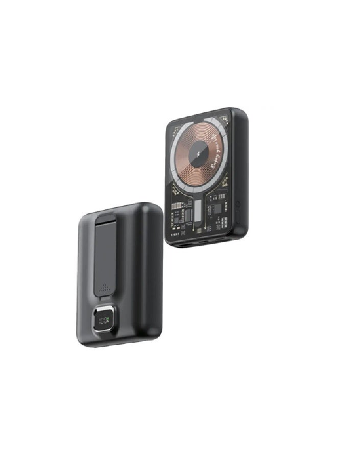 جرين ليون بنك الطاقة Chambers MagSafe 10000mAh (CNCHMAGPBI0BK) - Image 2