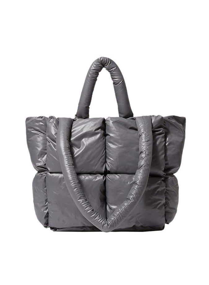 YFGBCX Puffer Tote Bag for Women - Image 1