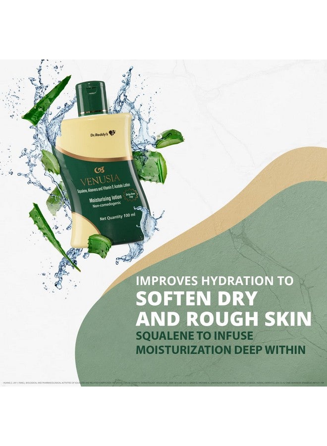 VENUSIA Dr Reddy'S I Moisturizing Lotion I Enriched With Vitamin E Aloe Vera & Squalene I Daily Face And Body Lotion I Soothing Itch Relief Nongreasy 100Ml - Image 5