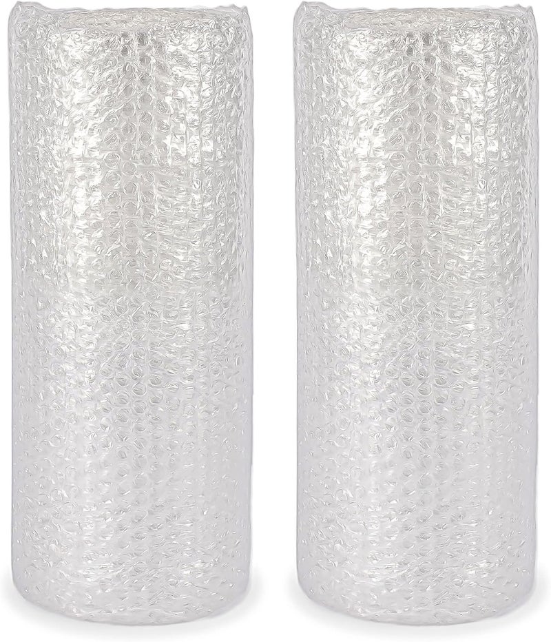 SteadMax 2 Pack Bubble Cushioning Wrap Rolls 12 x 20 Total 316 Bubbles Perforated Every 12 Packing Shipping Moving Supplies Pack of 2 - Image 2