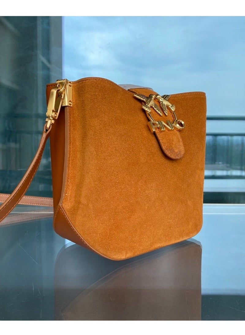 Pinko Bucket-shaped Crossbody Shoulder Bag 20*20*11cm - Image 2