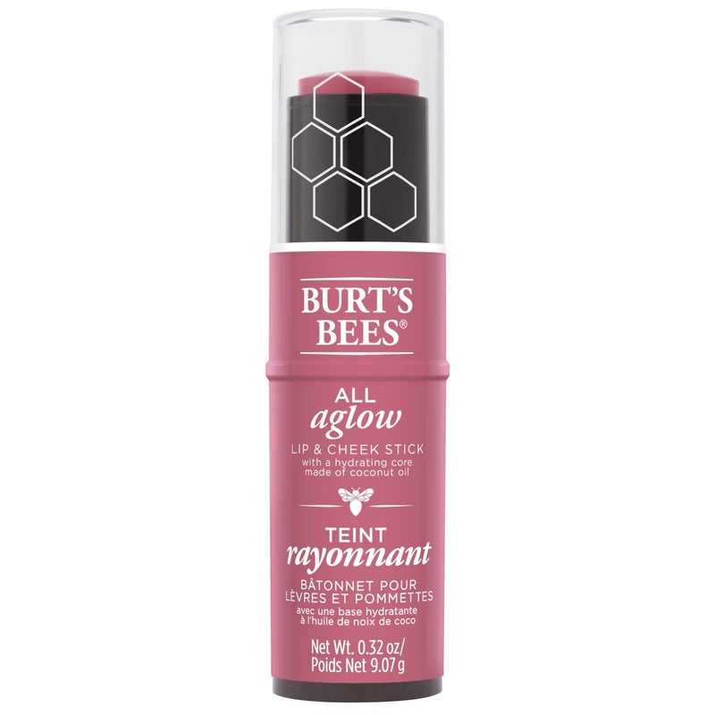 BURTS BEES Blush Bay All Aglow Lip u0026 Cheek Stick, 0.32 OZ - Image 2