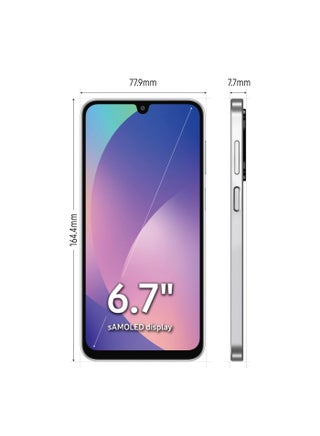 هاتف Galaxy F36 5G (أسود، 6 جيجابايت RAM، 128 جيجابايت تخزين) | كاميرا 50 ميجابكسل OIS | دائرة للبحث | نحيف 7.7 مم - النسخة الهندية - view 2