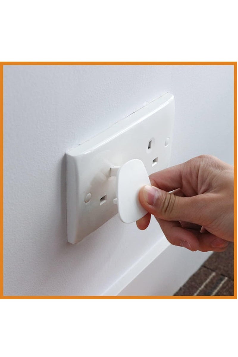 GUDOO 12pcs per Pack Baby Proofing Plug Covers, White Outlet Covers Safety Covers, Electrical Protectors for your Child and Babies at Home - Image 4