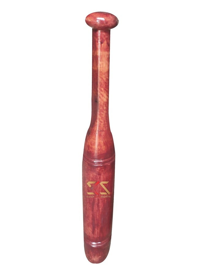 SKS Designer Sheesham Wooden Clubs/Mugdar/Clubbell/Karla Katai for Exercise (1KG Pack of 1) for Fitness - Image 1