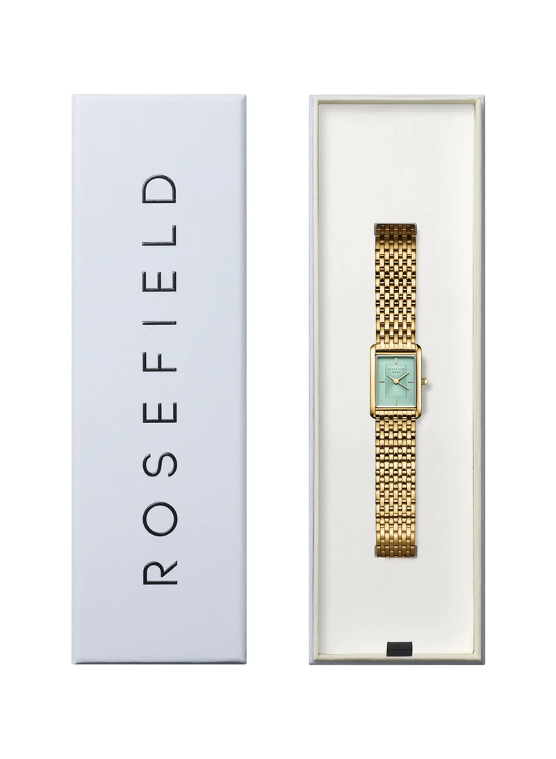RoseField Rosefield Heirloom Mint Green Dial Steel Gold Women Watch - HMGSG-H04