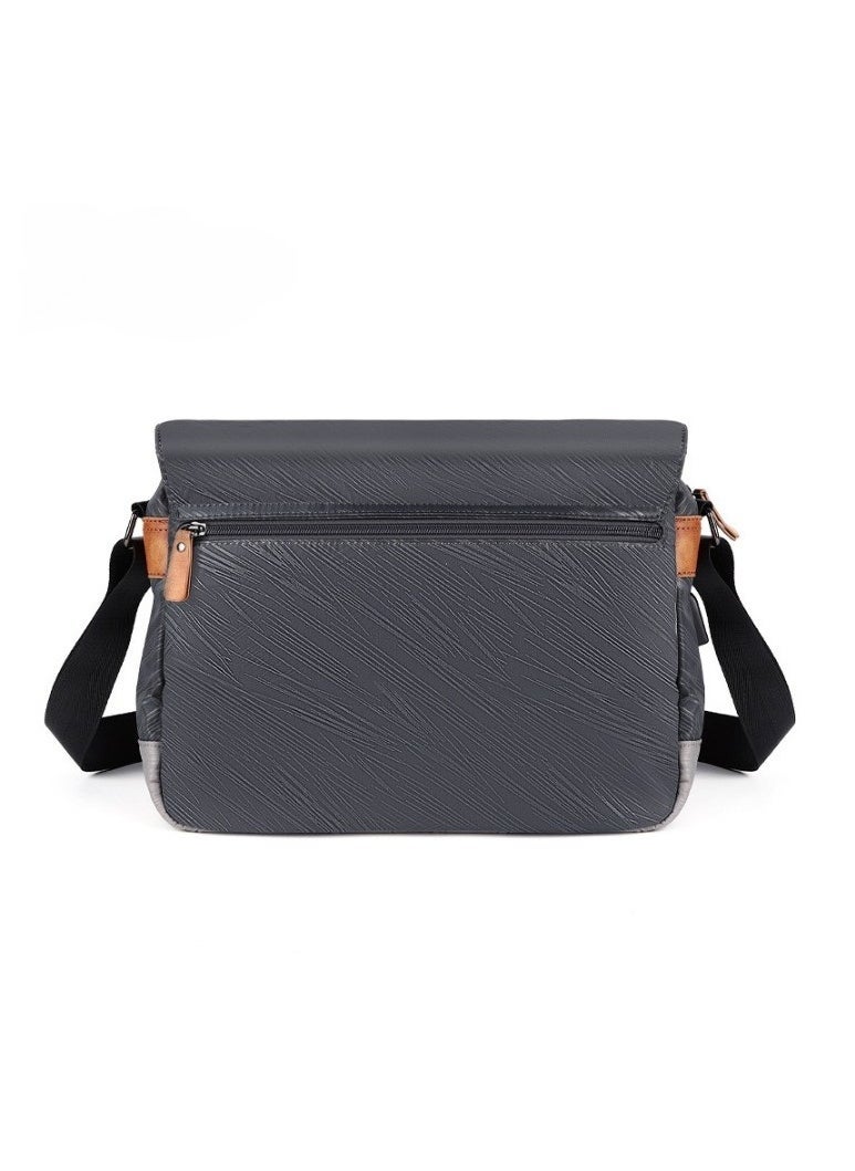 Casual Shoulder Bag Lover Crossbody Bag with USB charging port Messenger Bag for 14 inch Laptop Satchel Bag Bookbag Briefcase for Men Women School College Campus Commute Outdoor Travel - Image 4