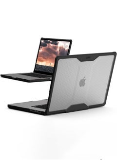 UAG Plyo Macbook Pro 16" Case M3 Pro / M3 Max (2023) A2991 / M2 Pro / M2 Max A2780 (2023) / M1 Pro / M1 Max A2485 (2021) Rugged Mil Grade Protective Hard Shell Laptop Cover Translucent Clear -Ice