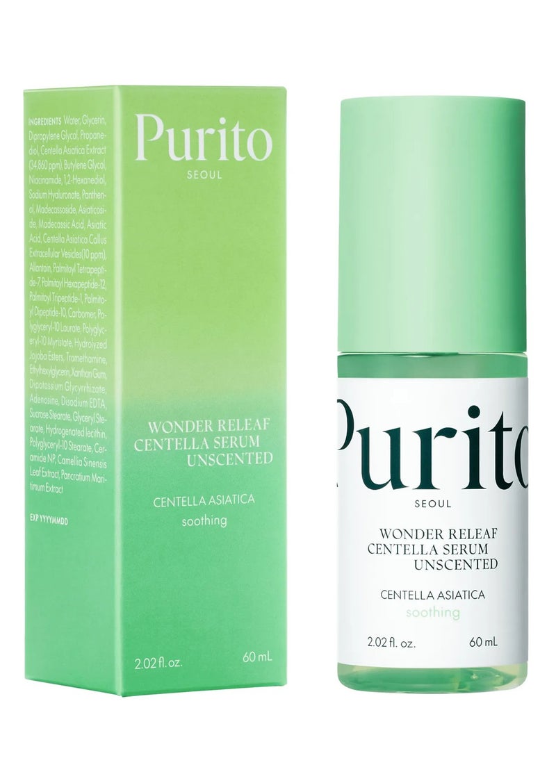 PURITO Wonder Releaf Centella Serum Unscented 60ml - Image 1