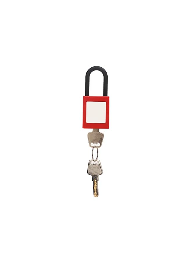 PROMASS 10 Pcs Lockout Tagout Lock Set, Red Safe Padlocks Keyed Differently, 2 Keys Per Lock, Nylon Beam Insulate Locks for Lock Out Tag Out Stations and Devices - Image 4