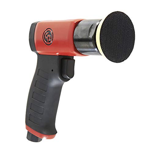 Chicago Pneumatic CP7201-3 Inch (75 mm) Air Polisher, Pistol Handle, Hook & Loop - 2,500 RPM - Image 1