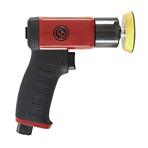 Chicago Pneumatic CP7201-3 Inch (75 mm) Air Polisher, Pistol Handle, Hook & Loop - 2,500 RPM - Image 2