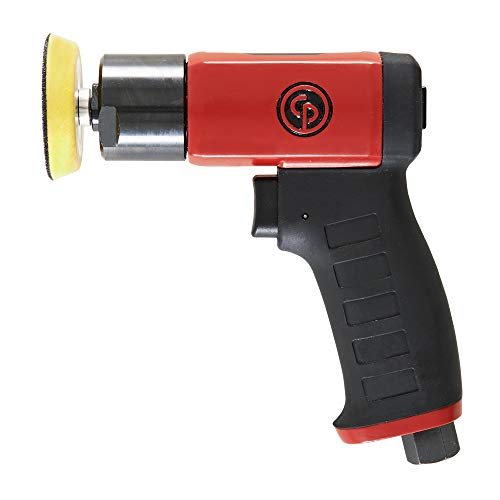 Chicago Pneumatic CP7201-3 Inch (75 mm) Air Polisher, Pistol Handle, Hook & Loop - 2,500 RPM - Image 4