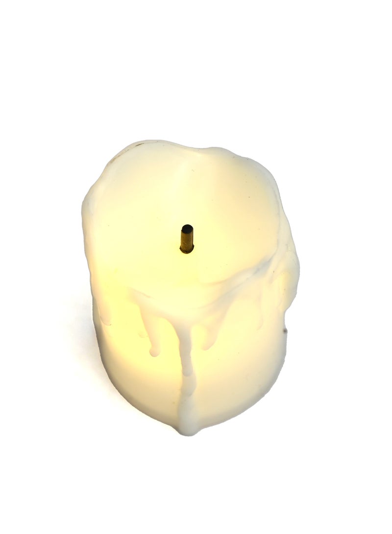 Set Of 12 Candles White, Votive Candle for Various Occasions, Fine Craftsmanship Ultra Elegant and Modern Candle Décor, Wax Candle for Home Décor, Ideal for Living Room, and Bedroom - Image 2