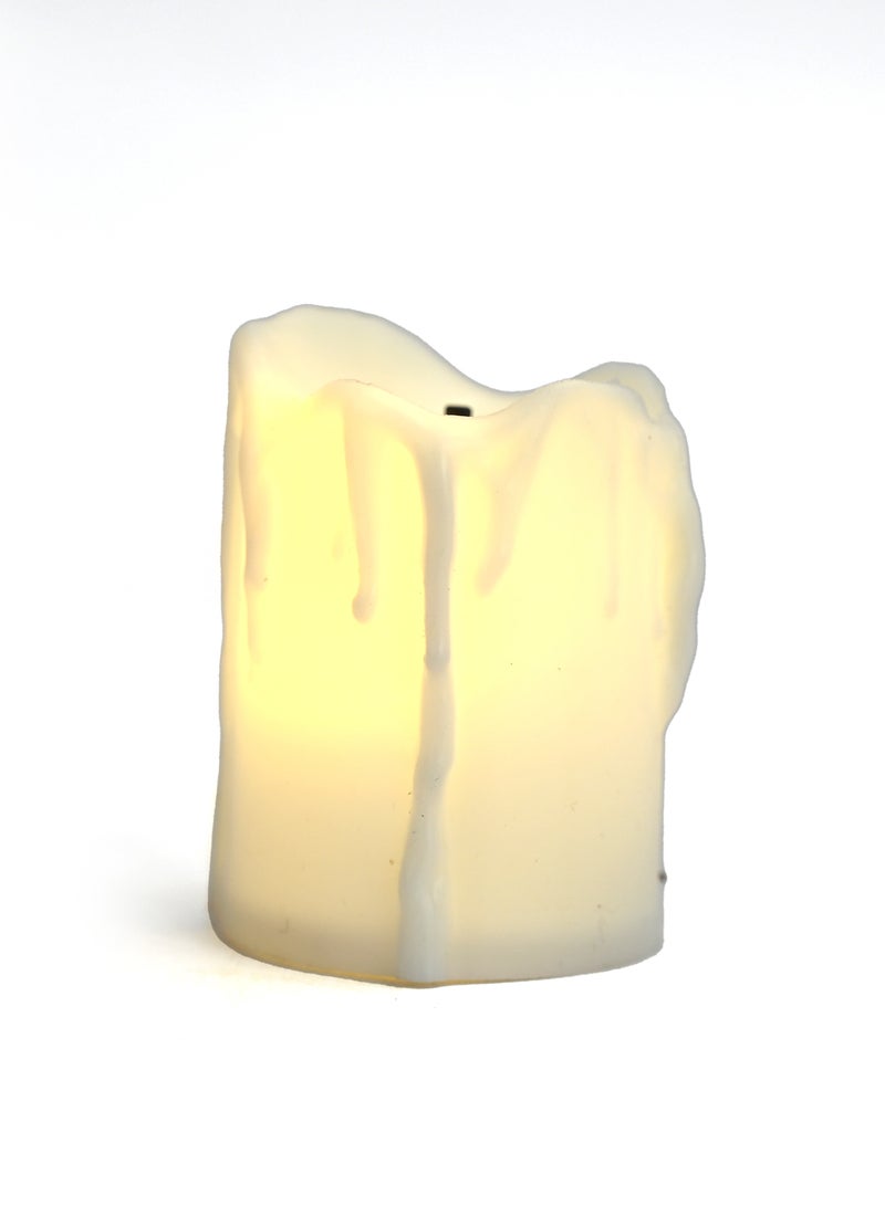 Set Of 12 Candles White, Votive Candle for Various Occasions, Fine Craftsmanship Ultra Elegant and Modern Candle Décor, Wax Candle for Home Décor, Ideal for Living Room, and Bedroom - Image 3