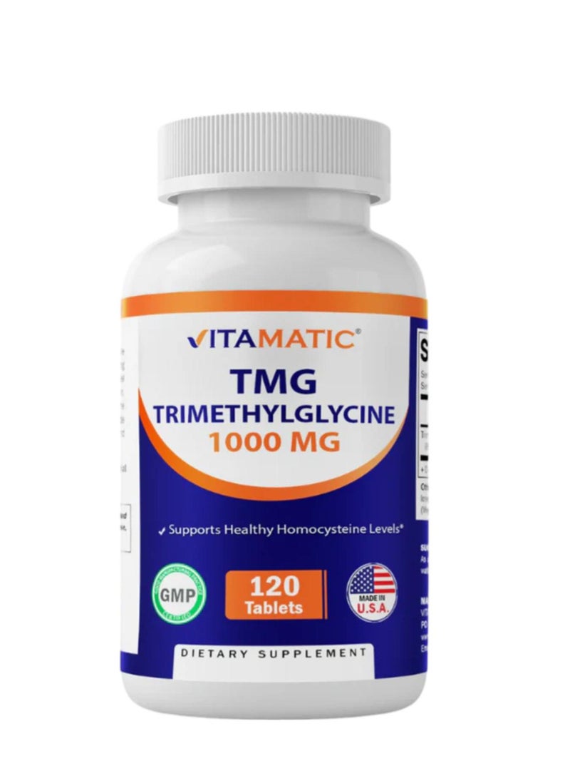 Vitamatic TMG 1000 mg 120 Tablets