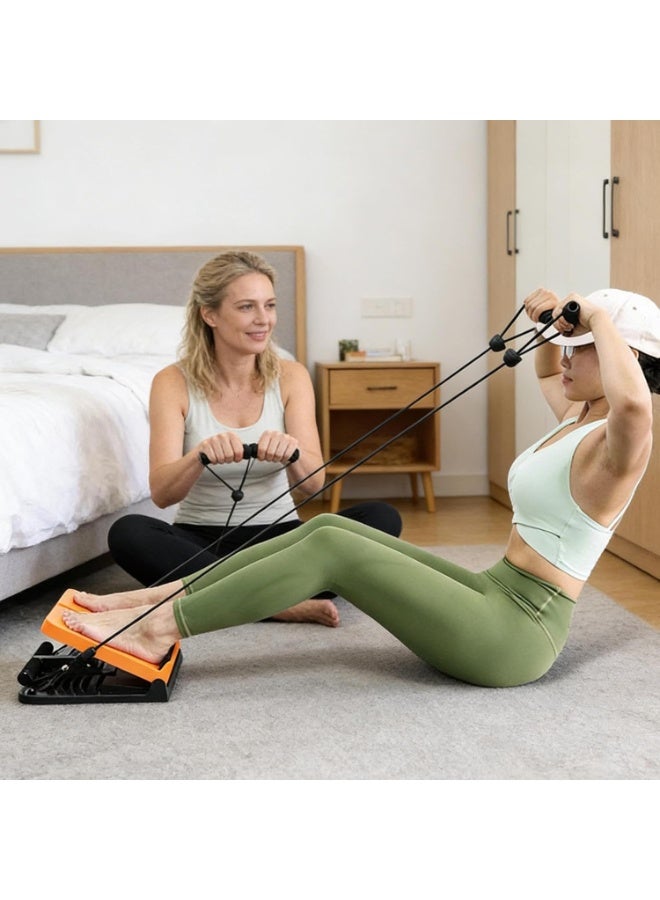 Portable Lightweight Stretching Board – Calf & Ankle Exercises – Pull Rope & Timer – Effective Flexibility Tool- 6 Adjustable Levels - Image 2