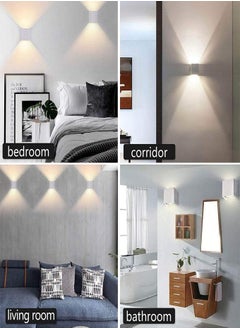 Vmax LED Wall Light Aluminum Waterproof Outdoor Light 16W  Adjustable Indoor Wall Lamp Warm Light (White -16W, Outdoor)  - Image 5