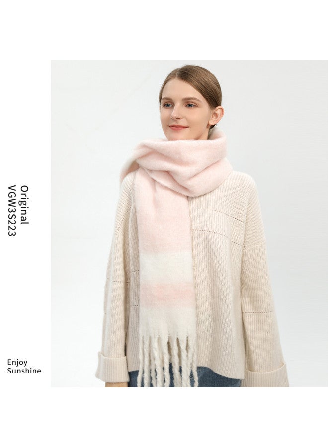 VVC هدية عيد الحب】وشاح نسائي - شال أنيق ومتعدد الاستخدامات، دافئ للرقبة 2 في 1 وإكسسوار خارجي عصري - Image 5