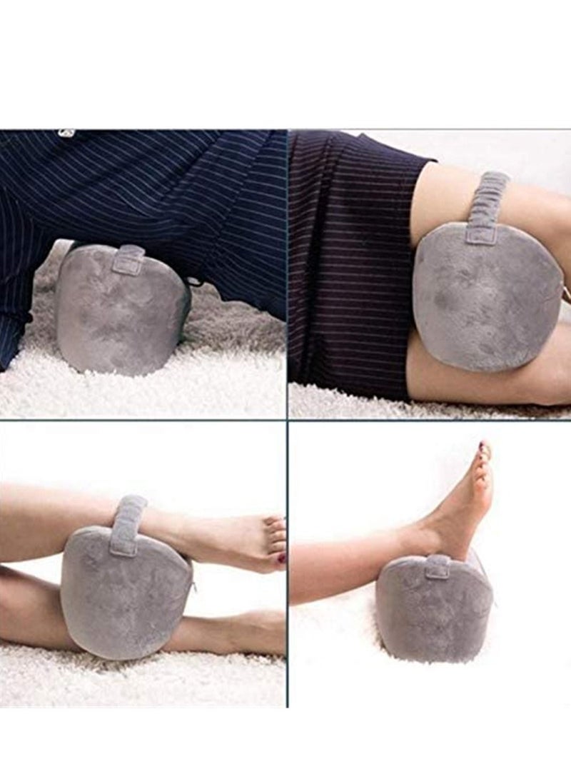Knee Cushion Pillow for Side Sleepers Memory Foam Leg Pillow Orthopedic Posture Supporter Leg Cushion for Back Pain Support  - Image 4