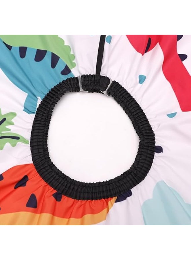 رداء حلاقة للأطفال، رداء تصفيف الشعر، غطاء لقص الشعر، رداء مقاوم للماء، قماش للأطفال - Image 5