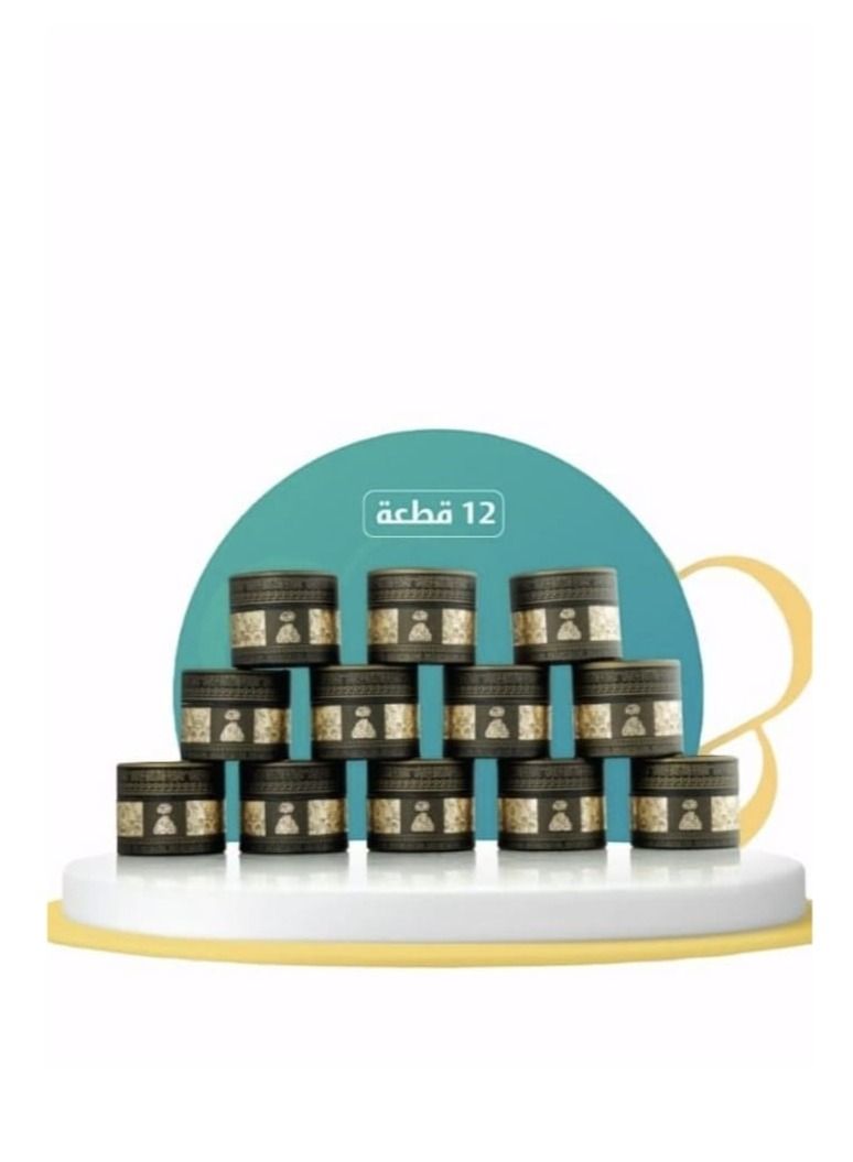 عاشق العود بخور عاشق العود 12 حبة بوزن 10 جرام للحبة الواحدة - Image 2