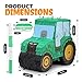 Birchio Pinatas Bundle with a Blindfold and Bat158 x 67 x 12 Inches Tractor Pinatas Kids Excavator Pinatas for Construction Birthday Parties Boys Birthday Party Supplies - Image 4