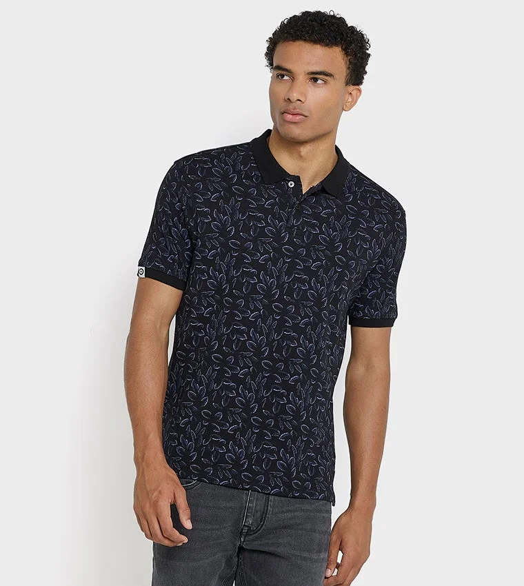 بين شيرمان Ben Sherman Men's Short Sleeve Printed Polo Tees