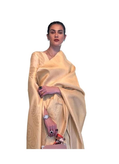 Womens Kanjivaram Banarasi Silk Saree Kanchipuram Patola saree