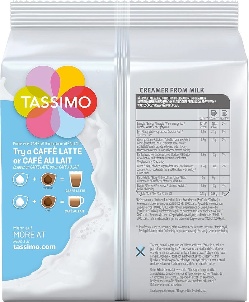 Tassimo Creamer From Milk 16 T-Discs by jde - Image 2