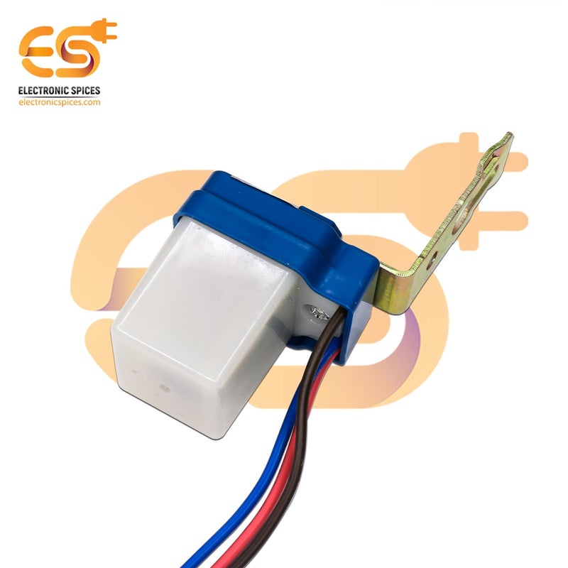 Electronicspices مفتاح حساس ضوء النهار والليل QS-301 مقاوم للماء 220V مع مستشعر LDR 6A للإضاءة عبوة من 10 قطع - Image 4