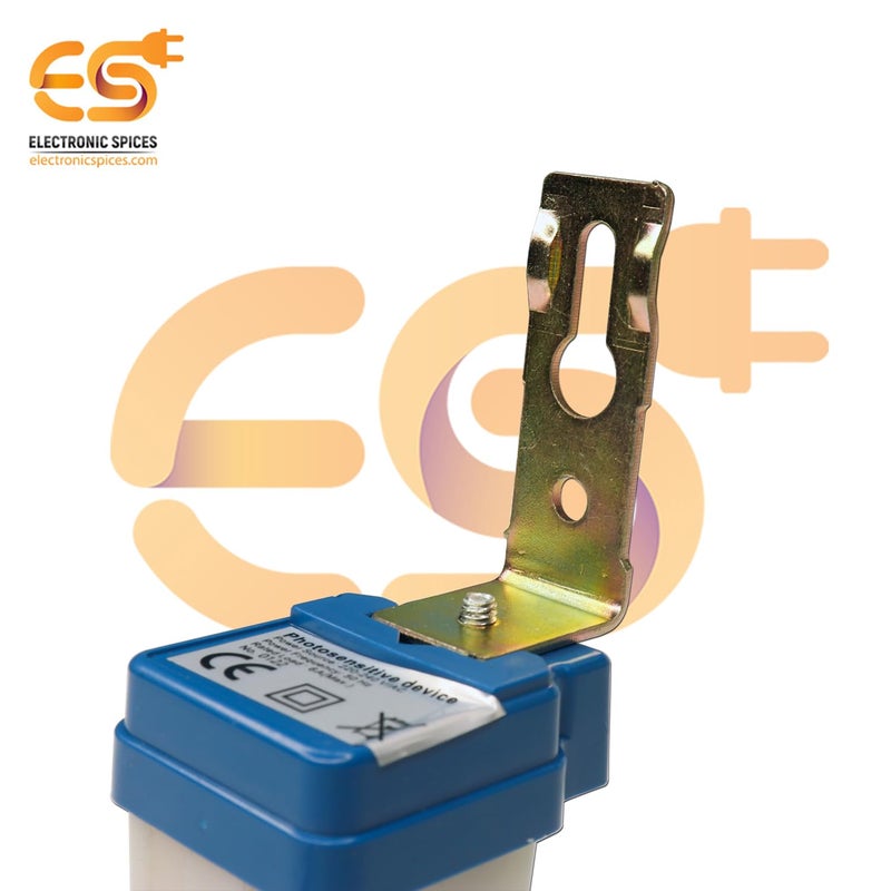 Electronicspices مفتاح حساس ضوء النهار والليل QS-301 مقاوم للماء 220V مع مستشعر LDR 6A للإضاءة عبوة من 10 قطع - Image 5