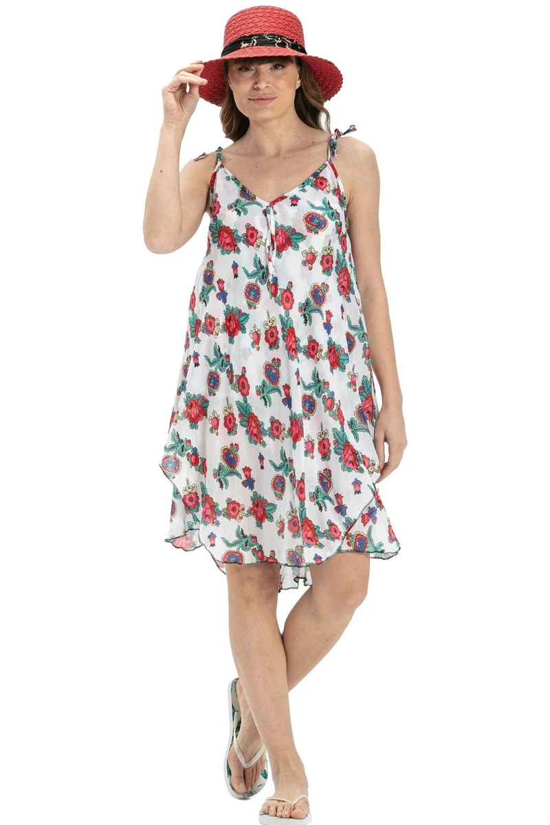 اليش شيل بيزي Floral Print Dress