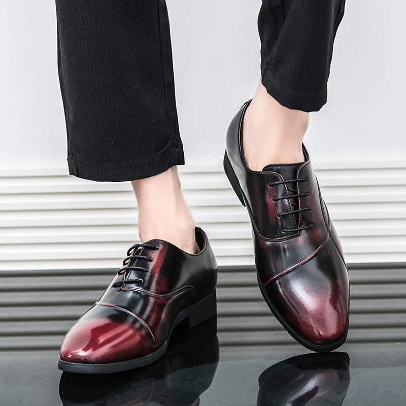 Men'S Shoes Plus Size New Casual Leather Shoes Fashion Men'S Business Dress Shoes Trend British Style Pointed Toe Leather Shoes - Image 5