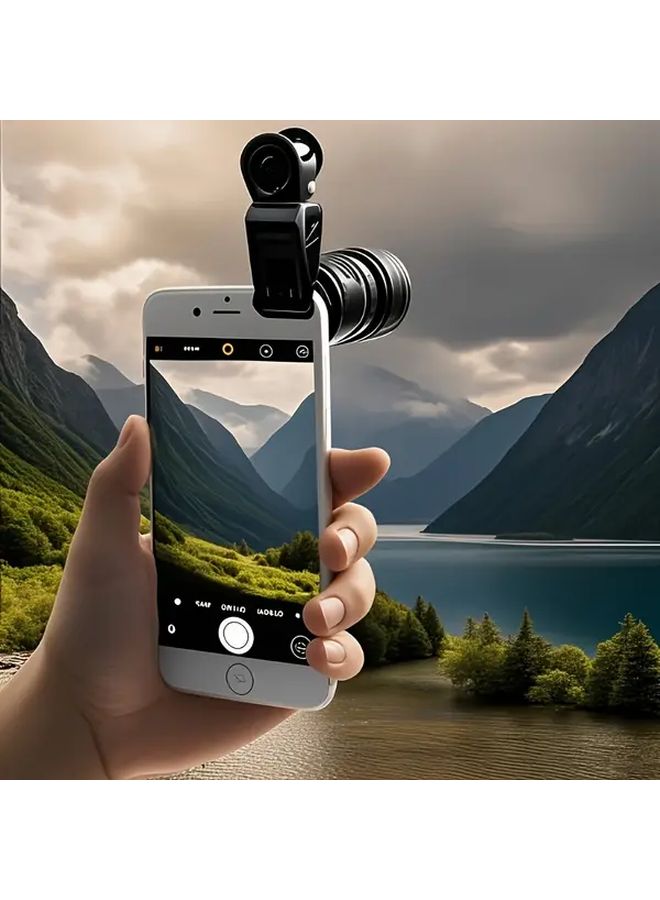 1pc Optical Zoom Phone Clip On Lens Professional Stargazing Tool - Image 3