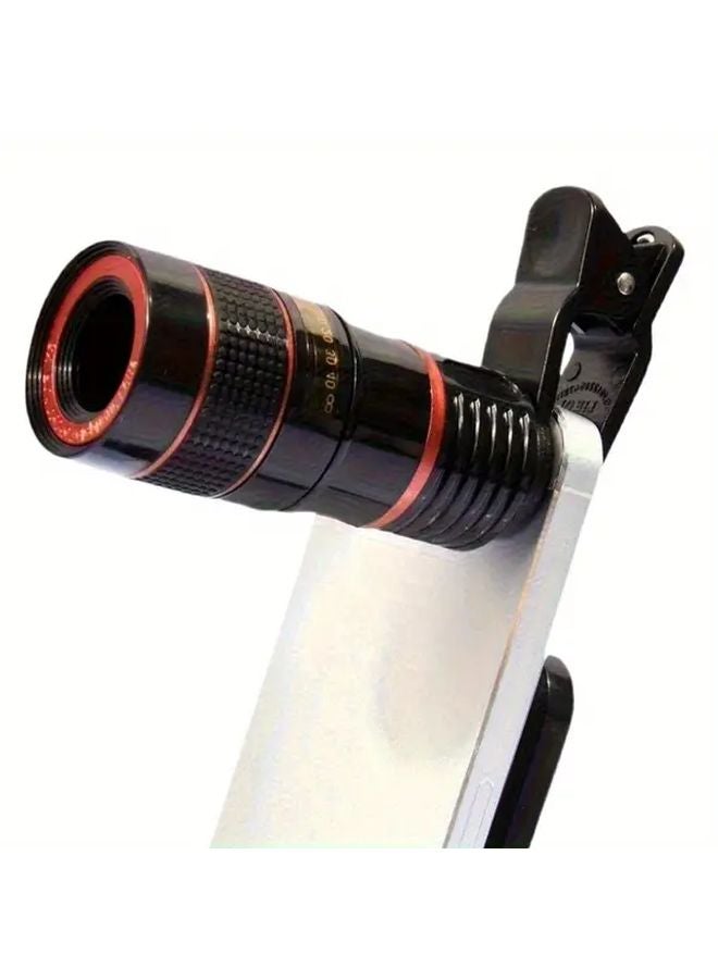 1pc Optical Zoom Phone Clip On Lens Professional Stargazing Tool - Image 2