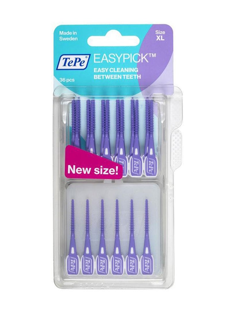 TePe EasyPick XL Purple 36's Blister