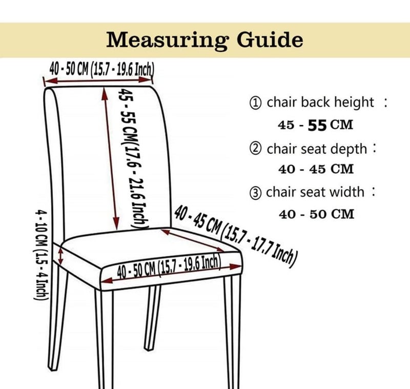 Styleys Velvet Dining Chair Covers Stretch Chair Covers for Dining Room Chair Protector Covers Slipcover Chair Covers Pack of 6 Pink VEMC15 - Image 3