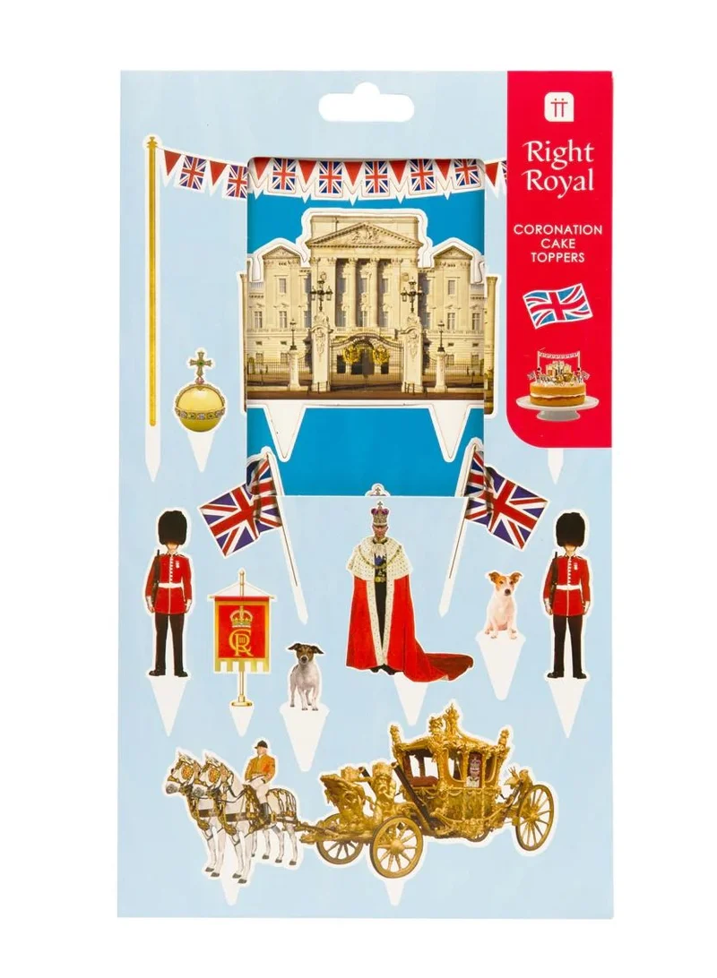 Talking Tables Royal Coronation Cake Toppers