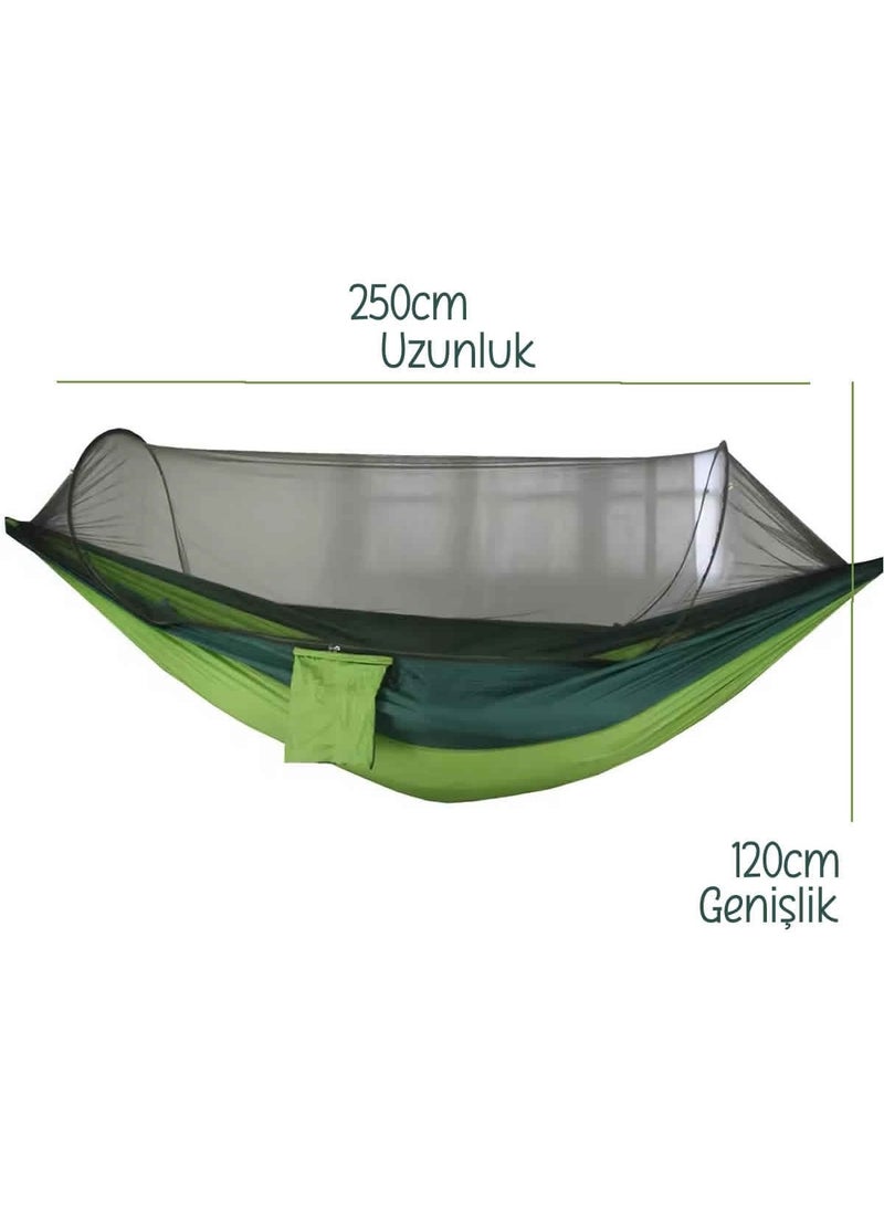 Legendary Camping - Legendary Camping Hammock with Mosquito Net - Ultra Comfort - Compact - Portable - With Bag