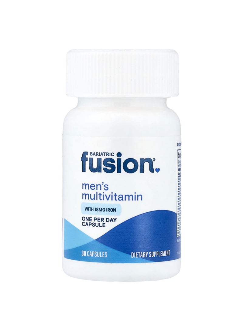 Men's Multivitamin With Iron, 30 Capsules