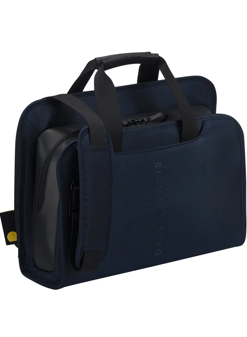 DELSEY Paris Arche 15.6 inch 2 Compartment Laptop Protection Satchel - Navy Blue