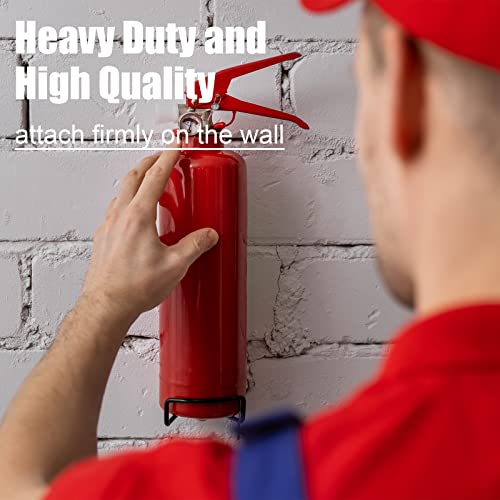 Queekay 20 Pack Fire Extinguisher Mount Universal Bracket 5 to 40 lb Fire Extinguisher Holder Wall Hook Hanger(Classic Style) - Image 5