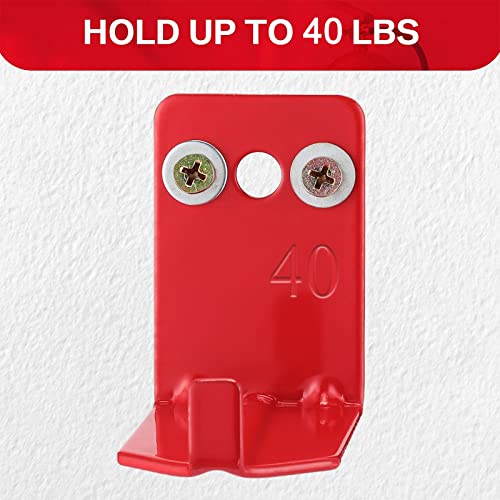 Queekay 20 Pack Fire Extinguisher Mount Universal Bracket 5 to 40 lb Fire Extinguisher Holder Wall Hook Hanger(Classic Style) - Image 4