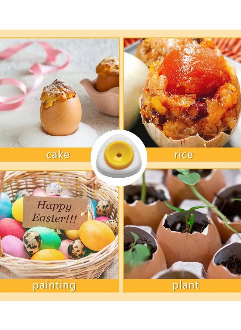 Excefore Hard Boiled Egg Piercer with Safety Lock Feature, Egg Piercer for Raw Eggs, Kitchen Dining Bar Cooking Tools for Semi-Automatic Kitchen Dining Bar 4PCS  - Image 5