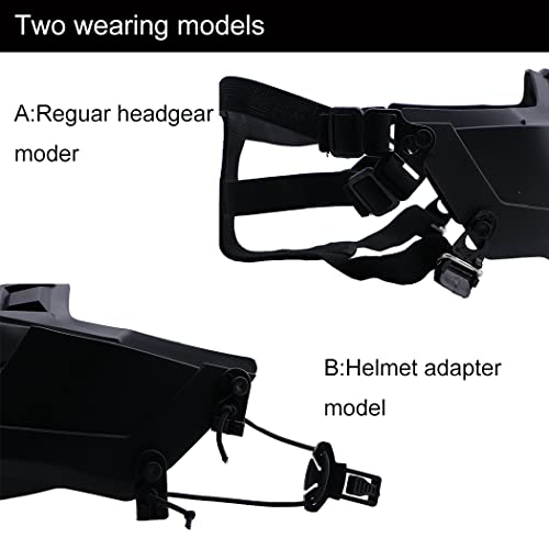 yeesport Airsoft Mask Creative Protective Half Face Mask Outdoor Game Mask Costume Mask Outdoor Sports Masks (Black) - Image 2