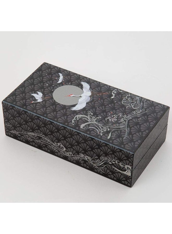 Bits and Pieces - Soaring Cranes Secret Puzzle Box - Wooden Money Box Brainteaser - 10 Step Solution Brain Game - Image 5